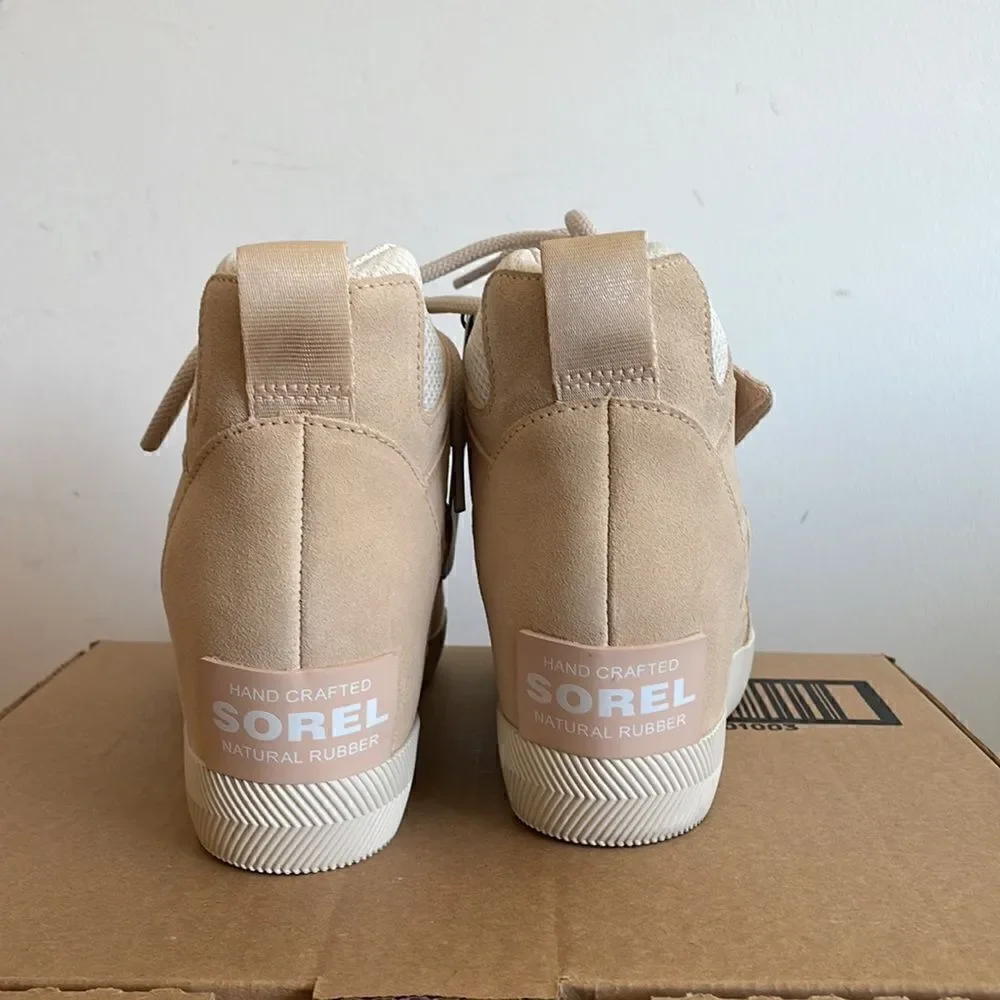 SOREL Out N About Sport Wedge Booties Nova Sand US Women 8/UK 5/EU 38.5